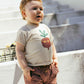 Shorts pull-up in jersey tinta unita pantaloncino