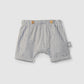 Shorts pull up in tessuto rigato pantalooncino