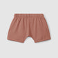 Shorts pull-up in jersey tinta unita pantaloncino