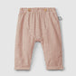 Pantaloni pull up in tessuto rigato pantalone