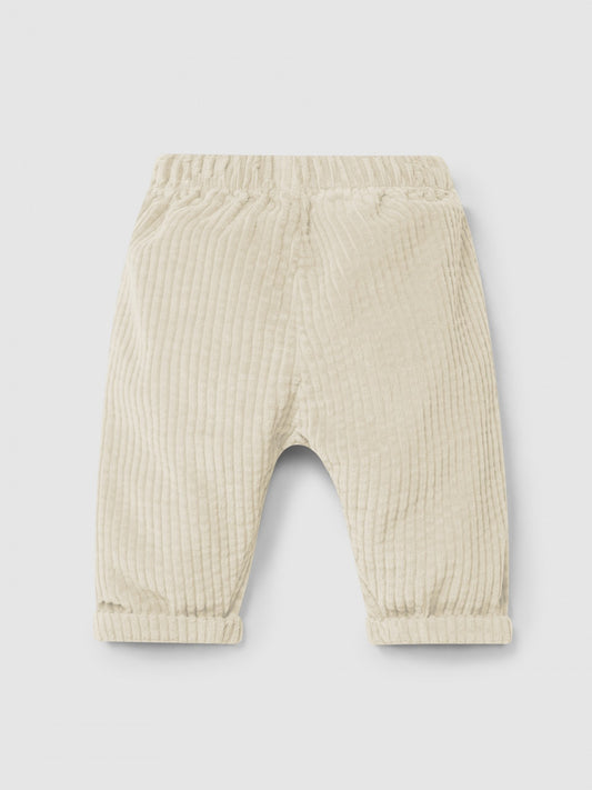 Pantalone in velluto a coste con tasche