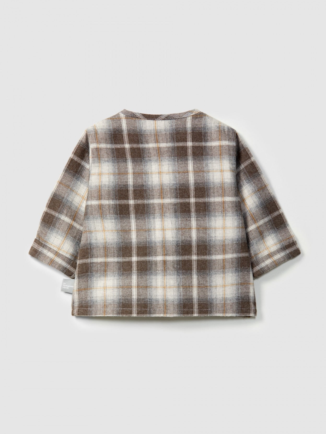 Camicia a quadri con tasca