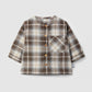 Camicia a quadri con tasca