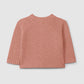 Cardigan a maglia con collo rotondo
