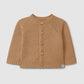 Cardigan a maglia con collo rotondo