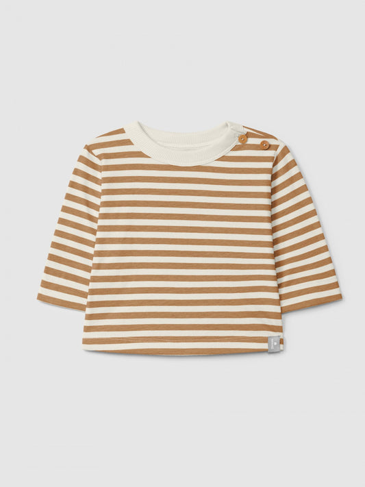 Maglia maniche lunghe a righe