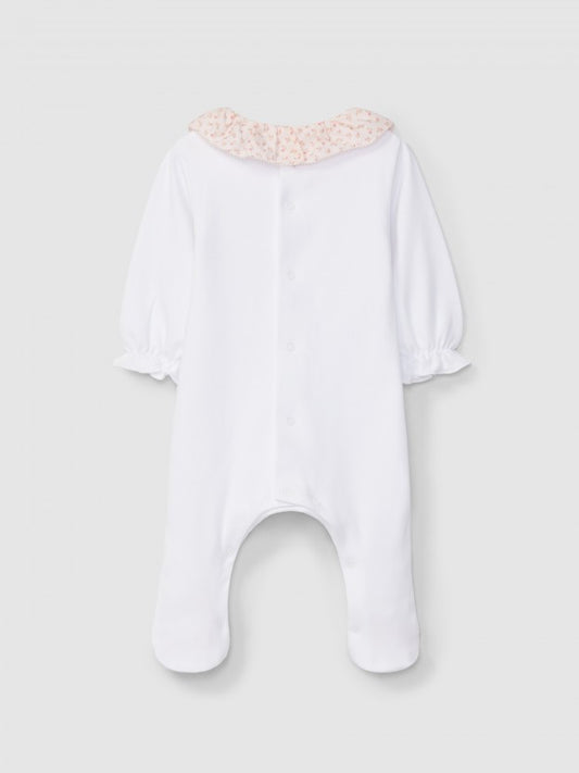 Tutina con colletto arricciato Tutina