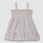 Vestito con righe vestito