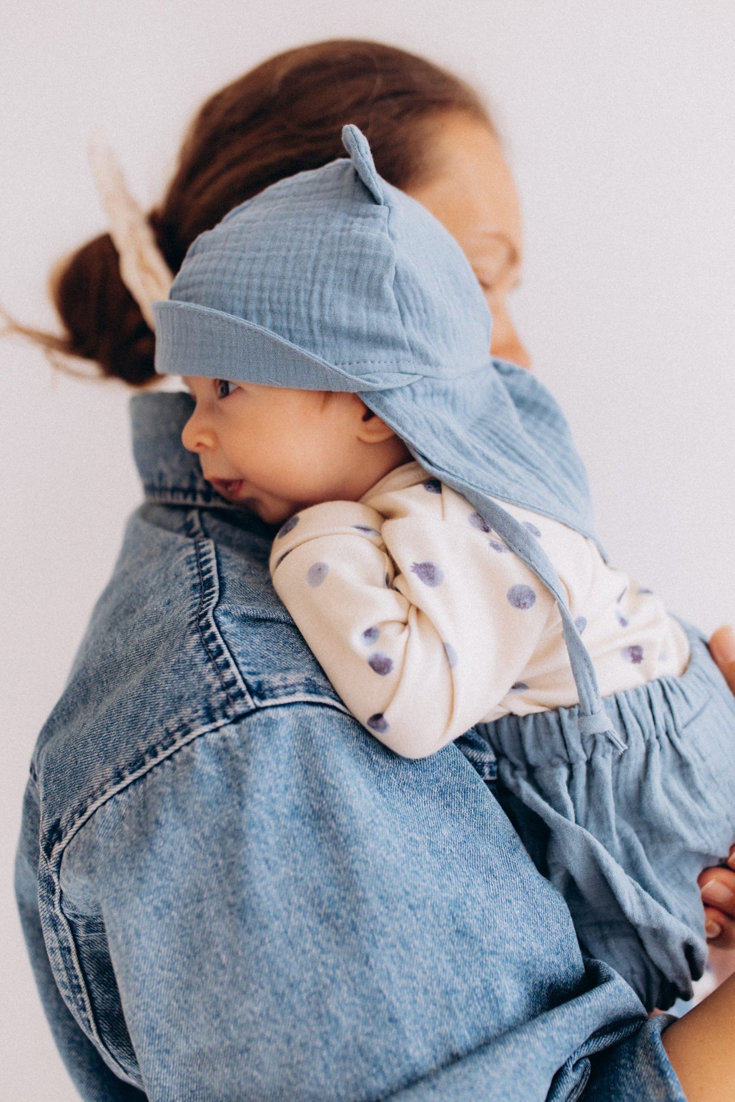 Cappellino per il sole in mussola