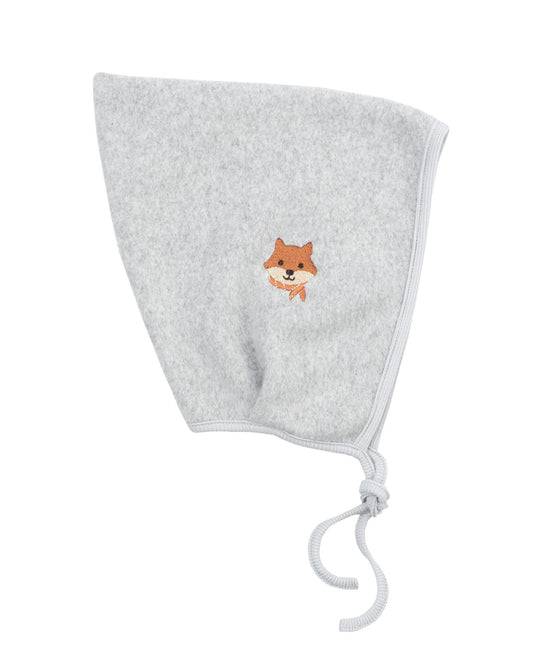 Cappellino neonato in felpa di cotone organico