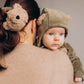 Cappellino Neonato Orecchie Orsetto - Cotone GOTS Certificato Woolyorganic Berretto