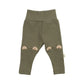 Leggings Neonato con Orecchie Orsetto - Cotone Organico GOTS Woolyorganic leggings