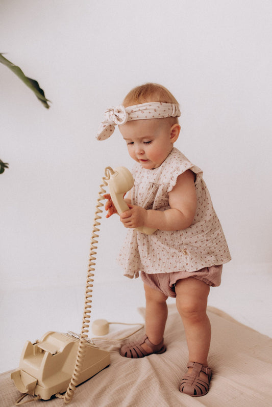 Set in mussola per neonato set neonato