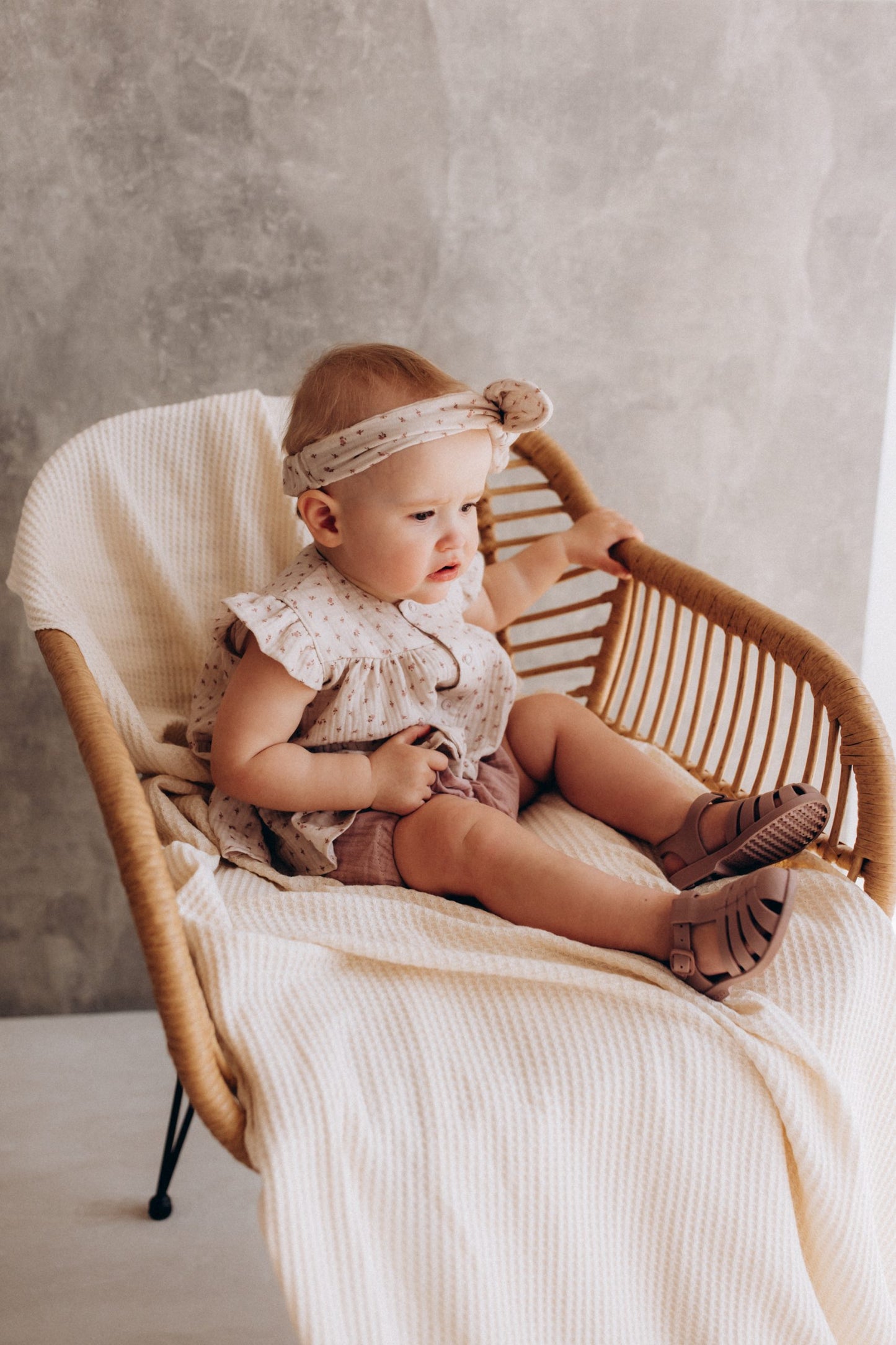 Set in mussola per neonato set neonato