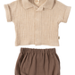 Set in mussola neonato set neonato