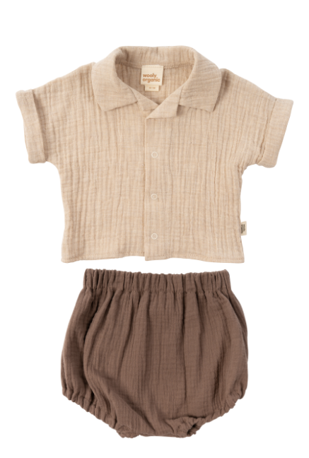 Set in mussola neonato set neonato