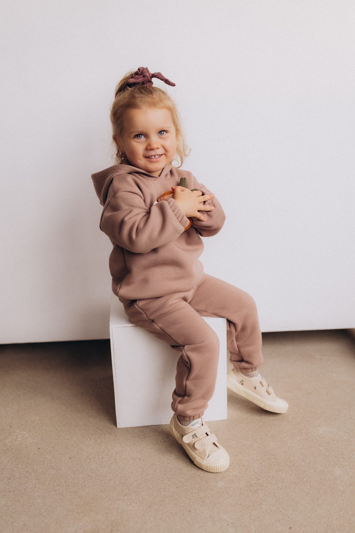 Tuta Bambini Ricami Autunnali - Cotone GOTS Lana Merino Woolyorganic tuta