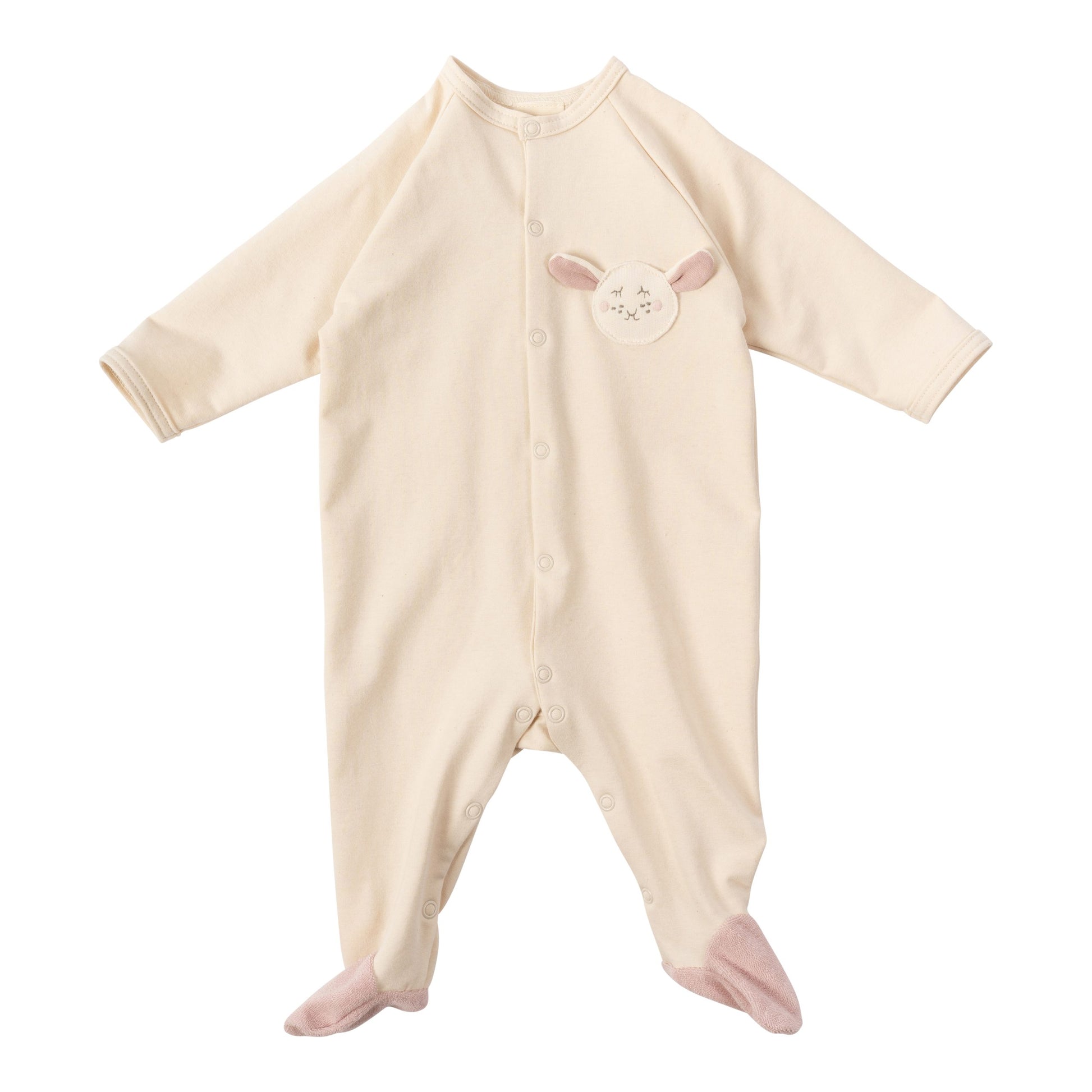 Tutina french terry con piedini Tutina